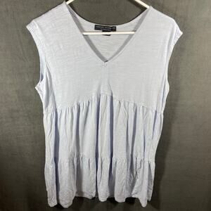 anthropologie women dress medium peasant tiered boho festival lagenlook